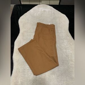 Dickies Mens Carpenter Brown Regular Straight Jeans Size 44x32‎ Pants Stretch